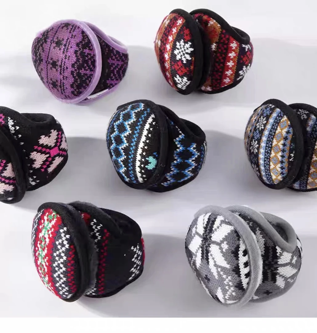 【北欧风毛线耳罩】保暖耳包加厚加绒耳套护耳套秋冬防寒防风耳捂子