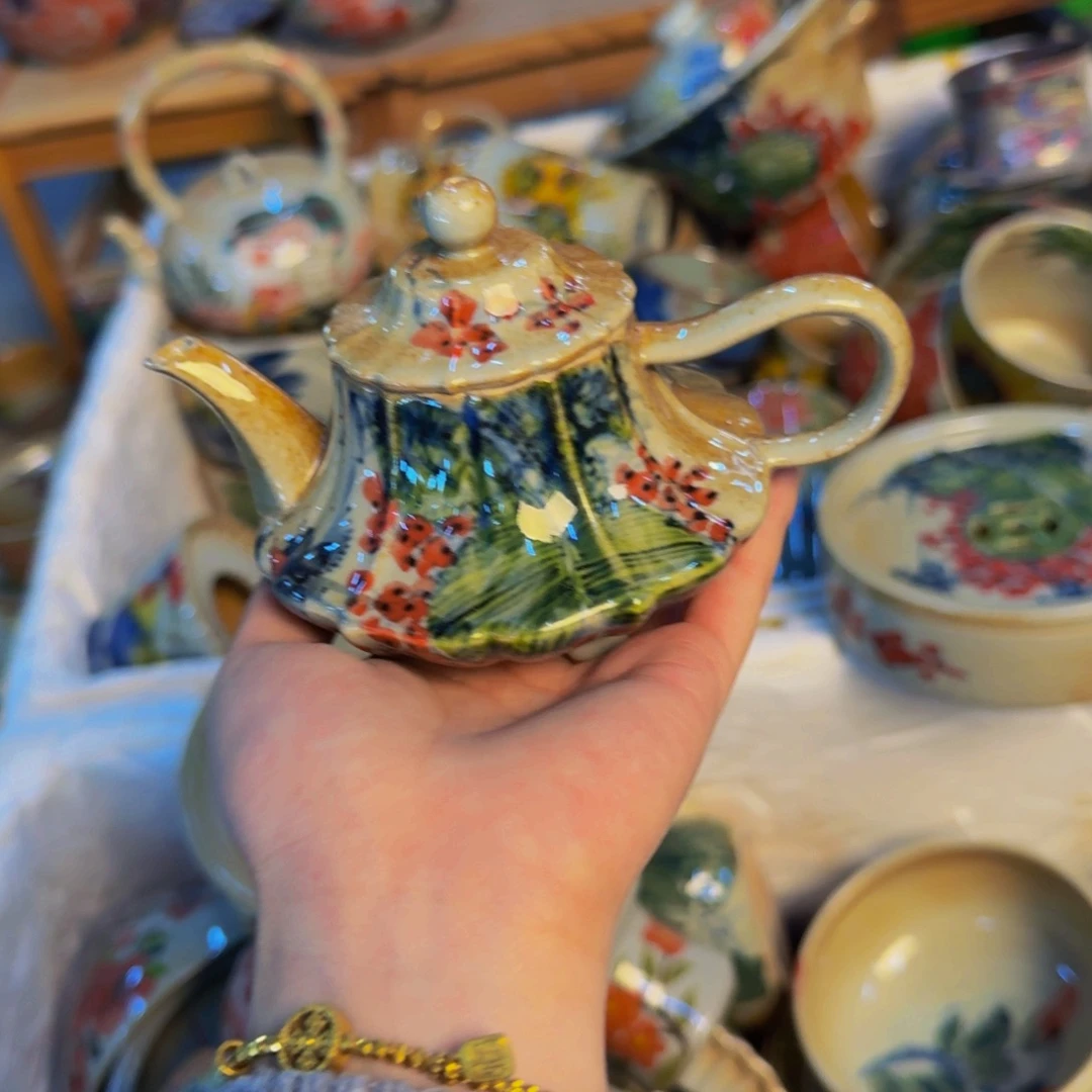 瓷片景德镇陶瓷手工手绘