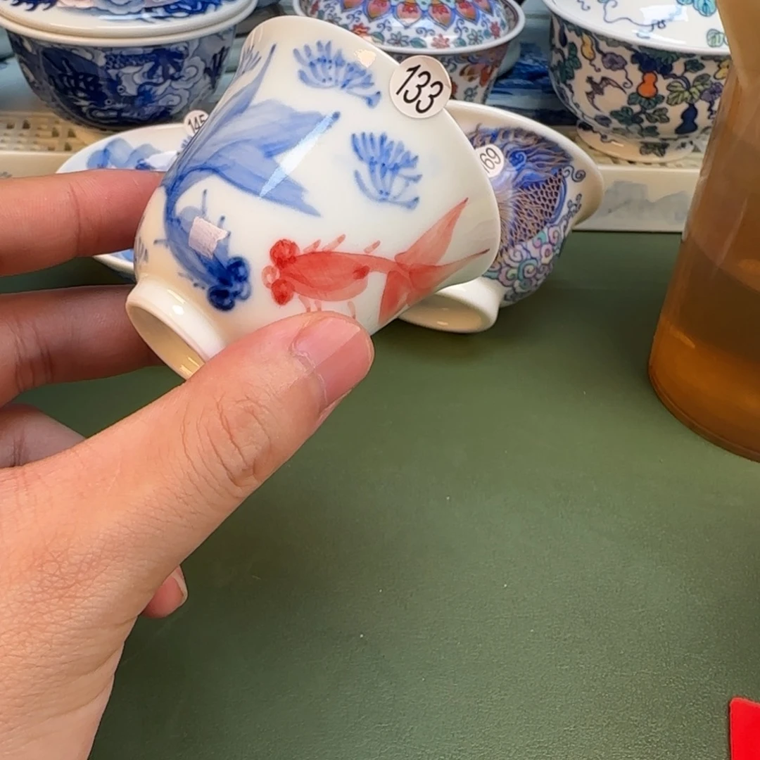 彦祖纯手工手绘茶具133