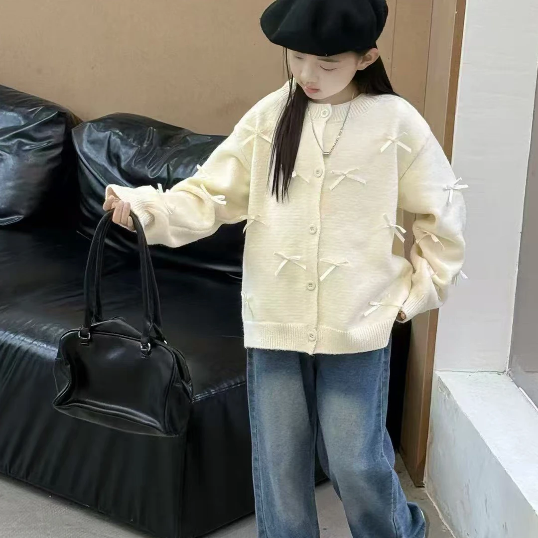 258哈哈家 女童秋冬新款洋气韩版休闲时尚套装