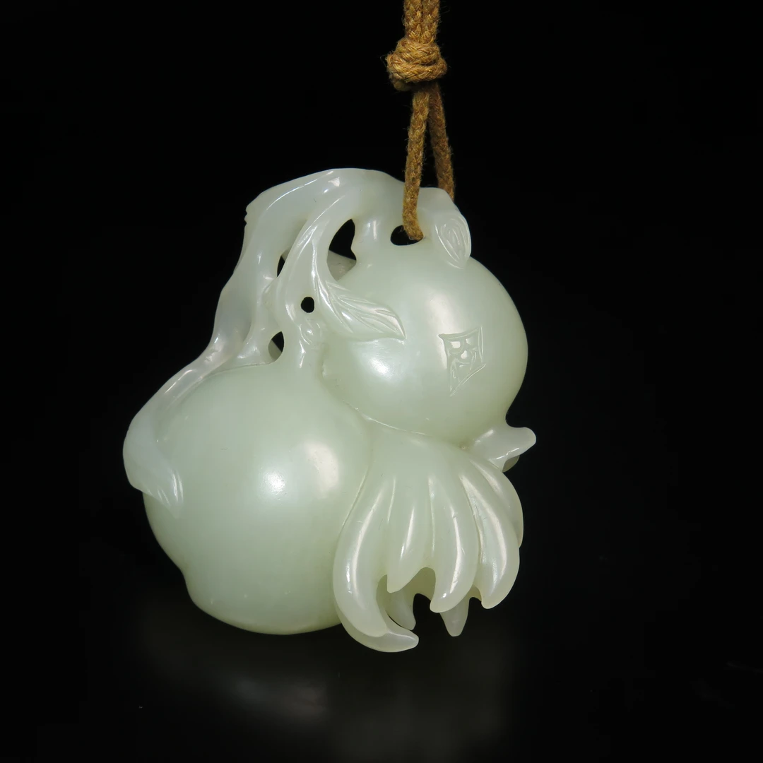 民国三多把件/MZ527086/和田玉/民族文物