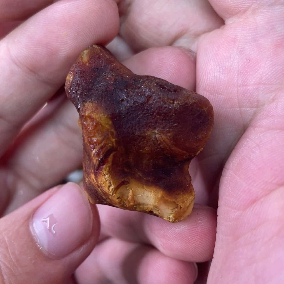定制琥珀天然琥珀18圆珠