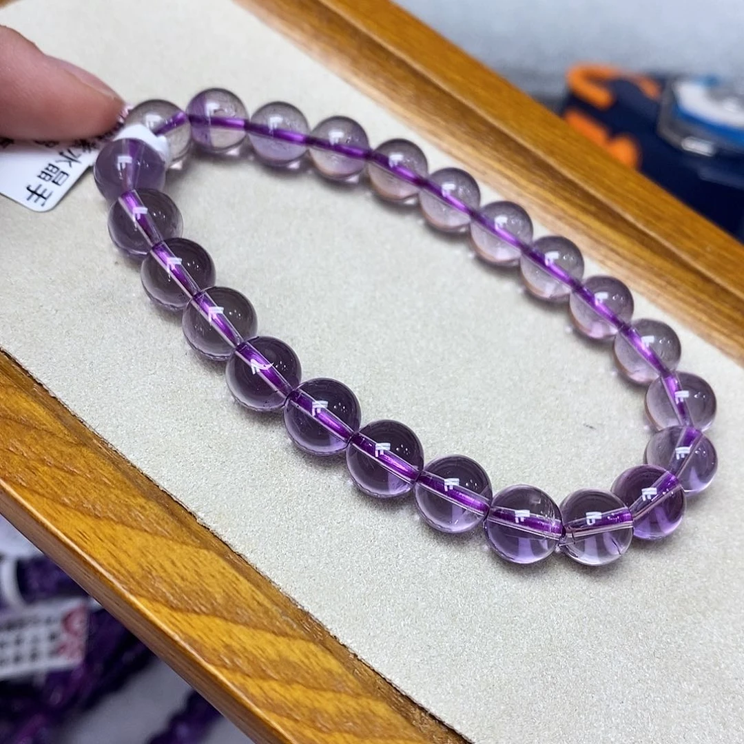手串未镶嵌紫晶玻利维亚8mm