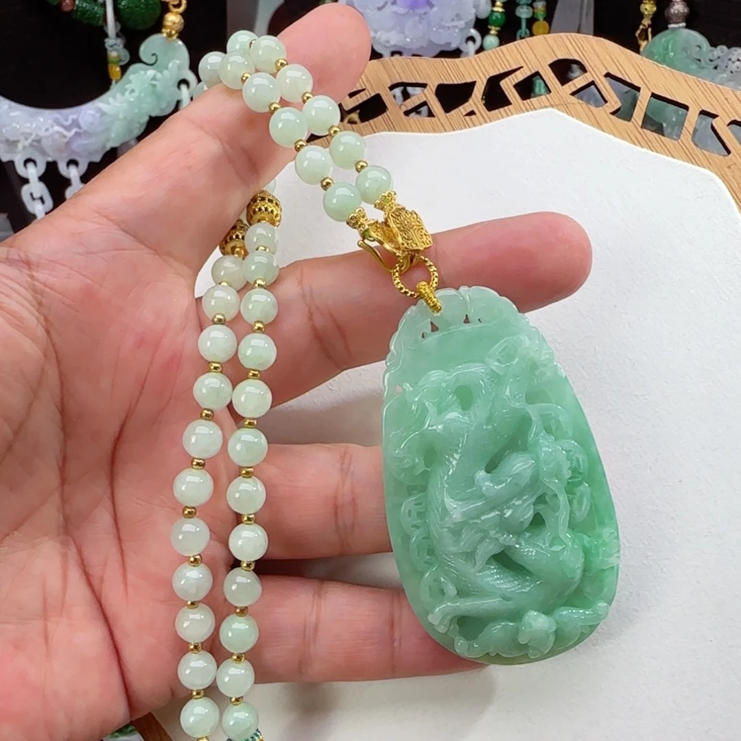 颈饰未镶嵌翡翠仿古