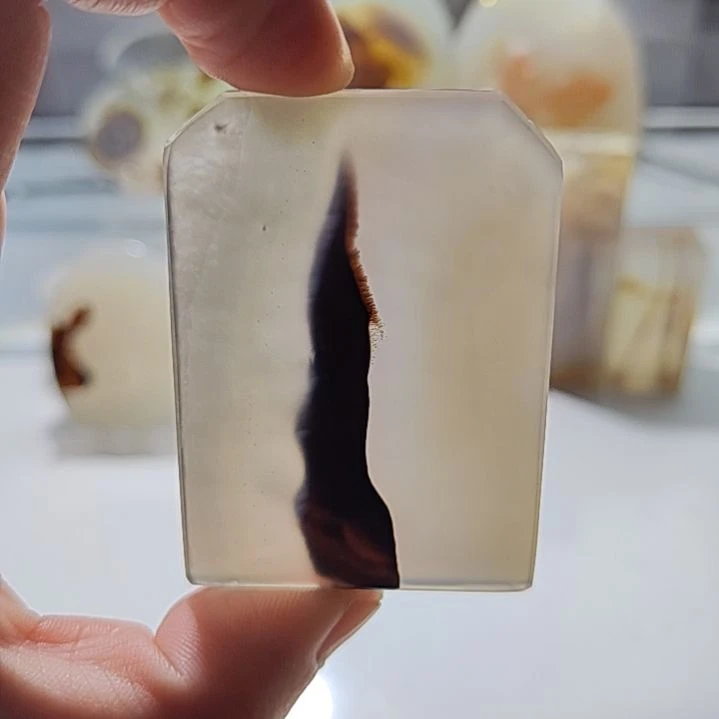 玛瑙/玉髓未镶嵌吊坠(不含链)1号