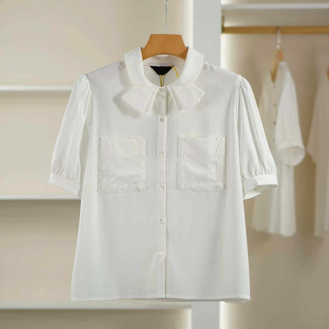 麦迪尚品【白LY】50407191 夏季简约短袖衬衫品牌撤柜 A4组