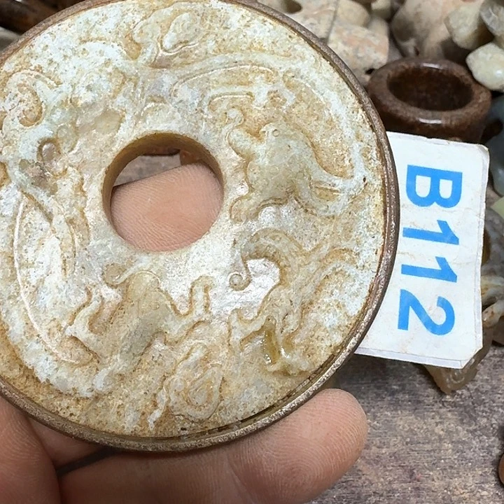 和田玉颈饰未镶嵌人***1