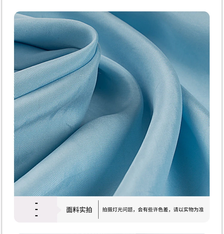 C 100%铜氨丝日本进口面料砂洗工艺春夏裤子裙子高端礼服