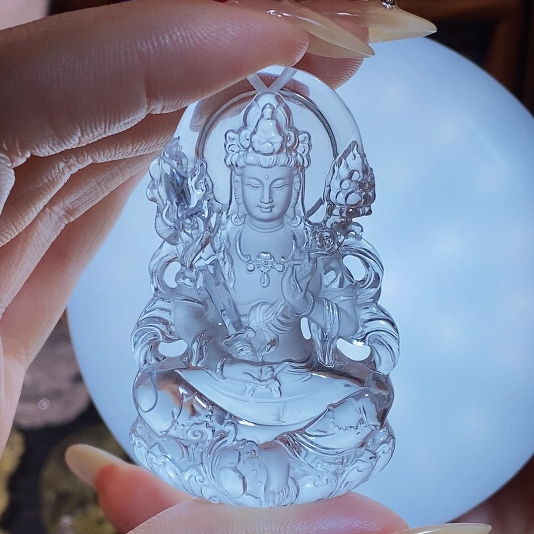 铭***洋水晶颈饰未镶嵌吊坠