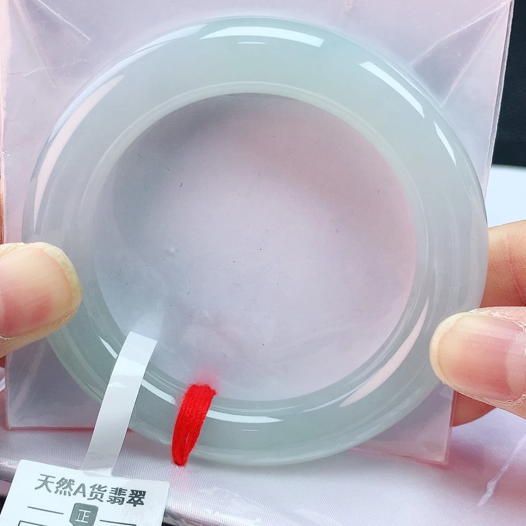 翡翠手镯未镶嵌54胖