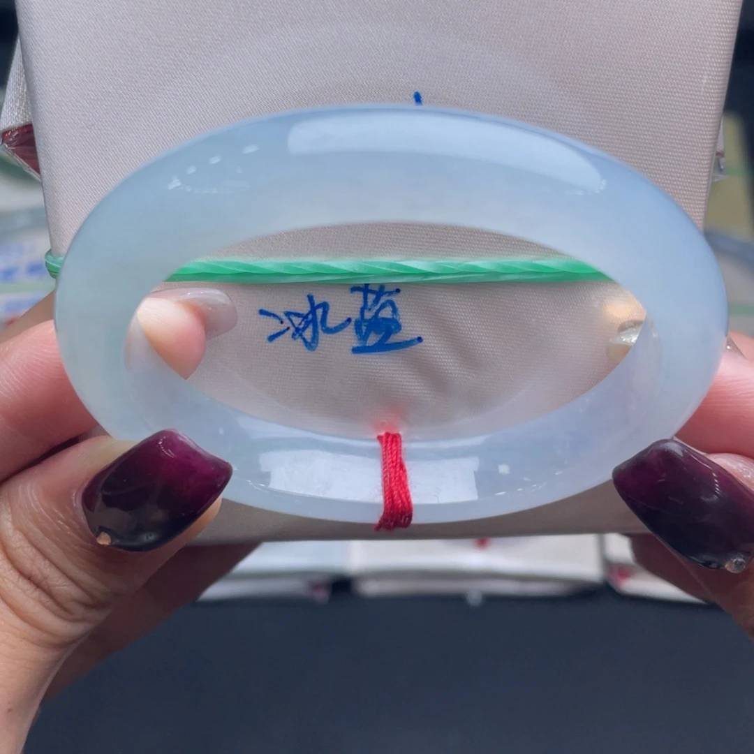 翡翠未镶嵌手镯29号