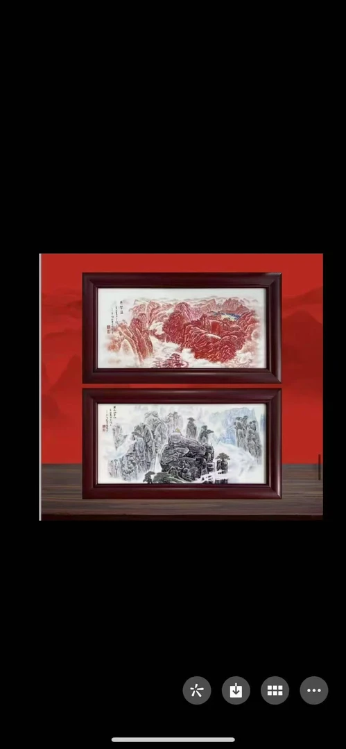 【强哥】摇篮井冈山瓷板