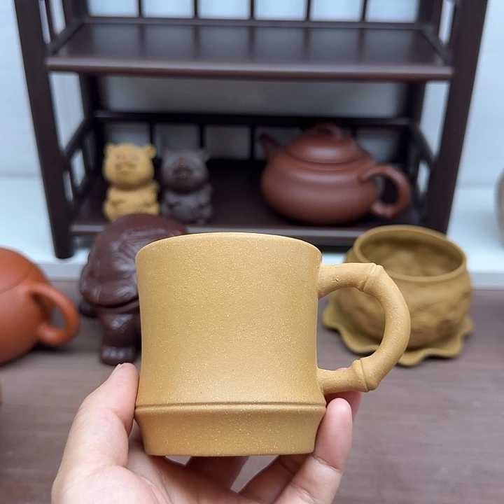 蒋***胖段泥茶案主人杯主人杯