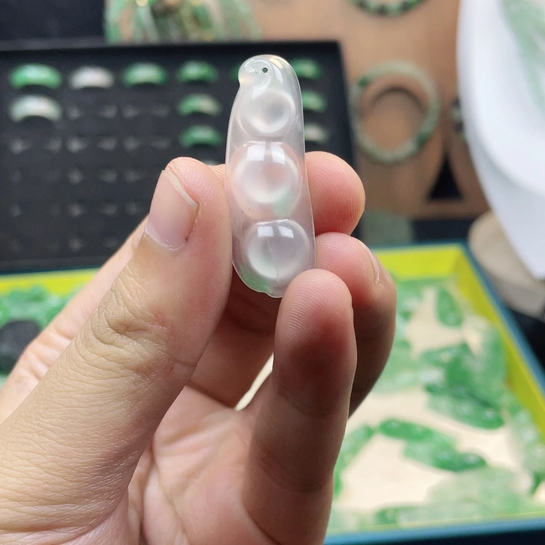 石英质玉合金小福豆