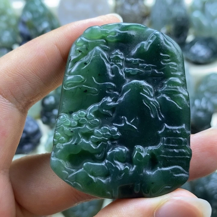 颈饰未镶嵌和田玉