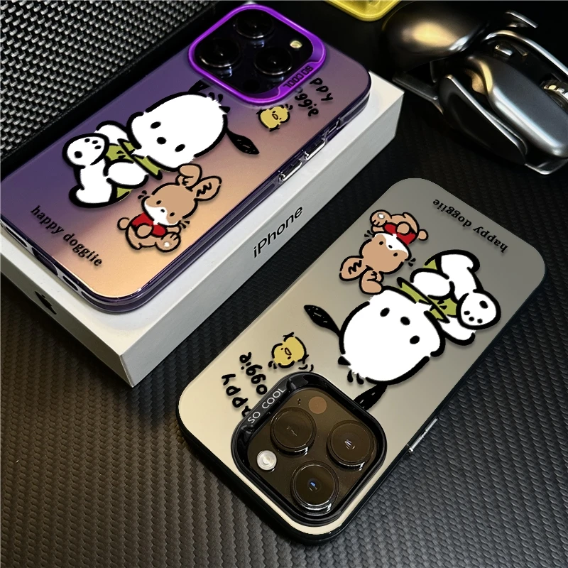 帕恰狗适用苹果16promax手机壳iPhone15创意14保护套防摔17卡通12