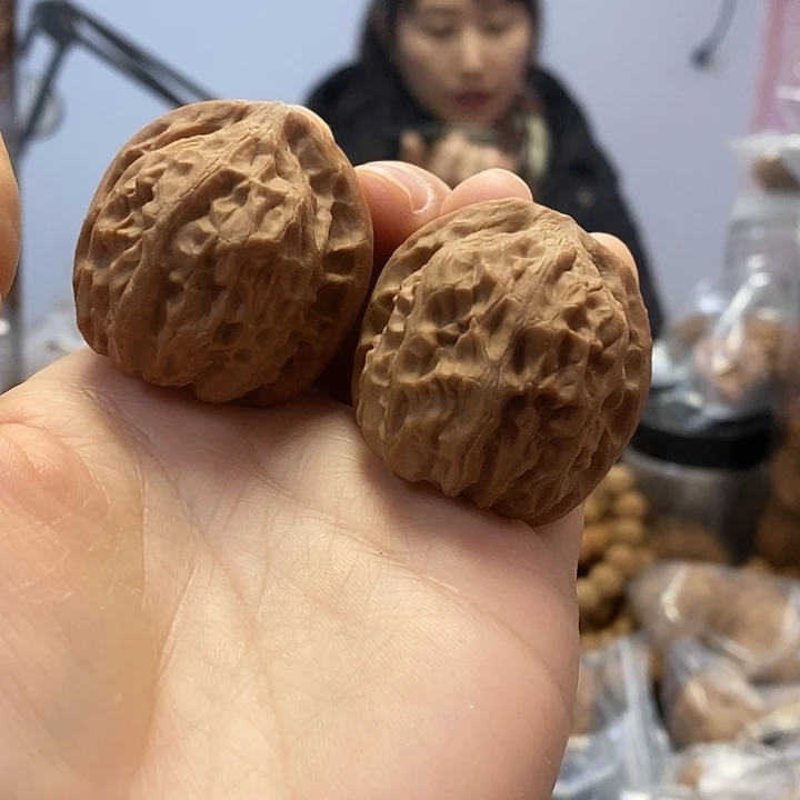 把件文玩核桃39.5平谷大枣蜡皮