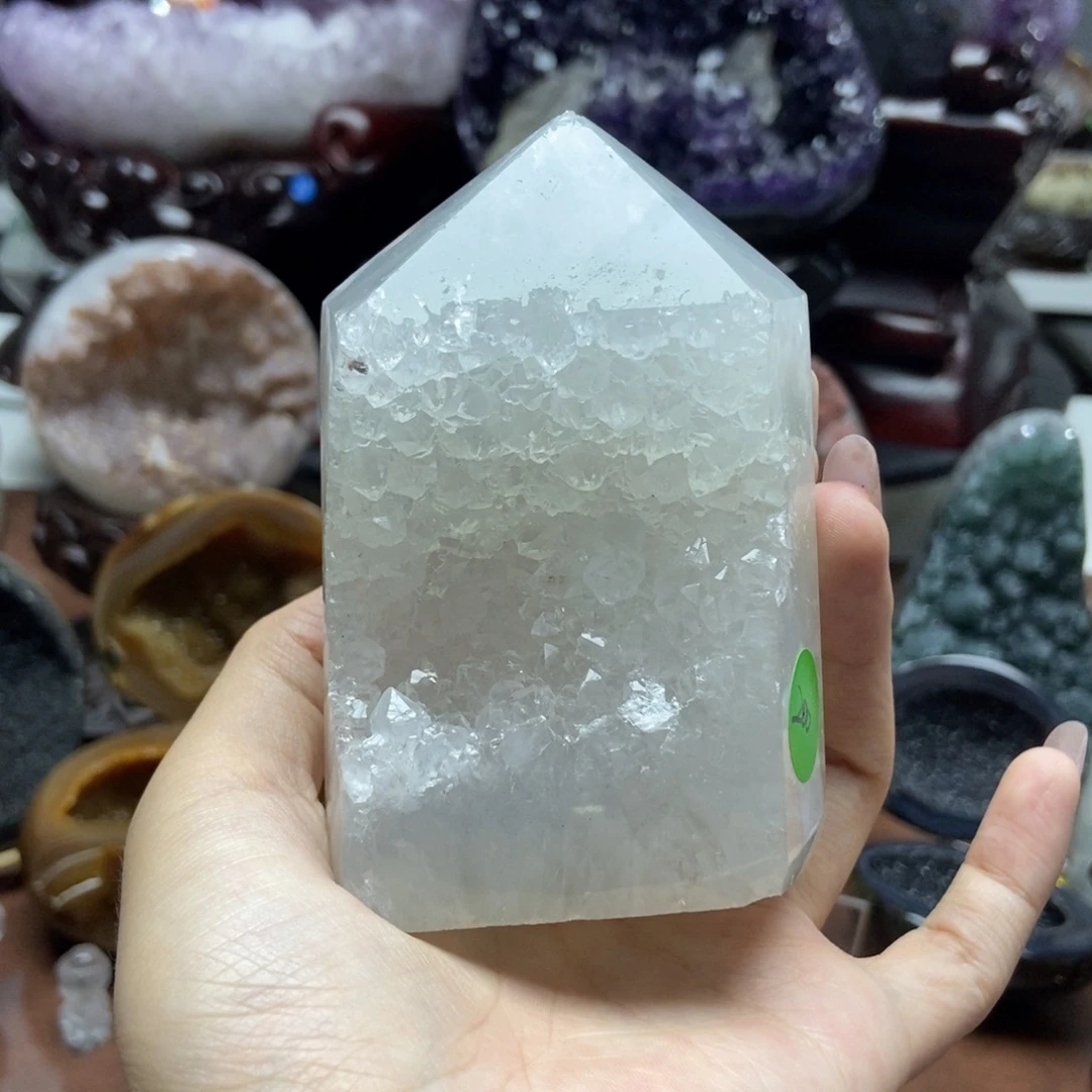 摆件紫晶未镶嵌水晶