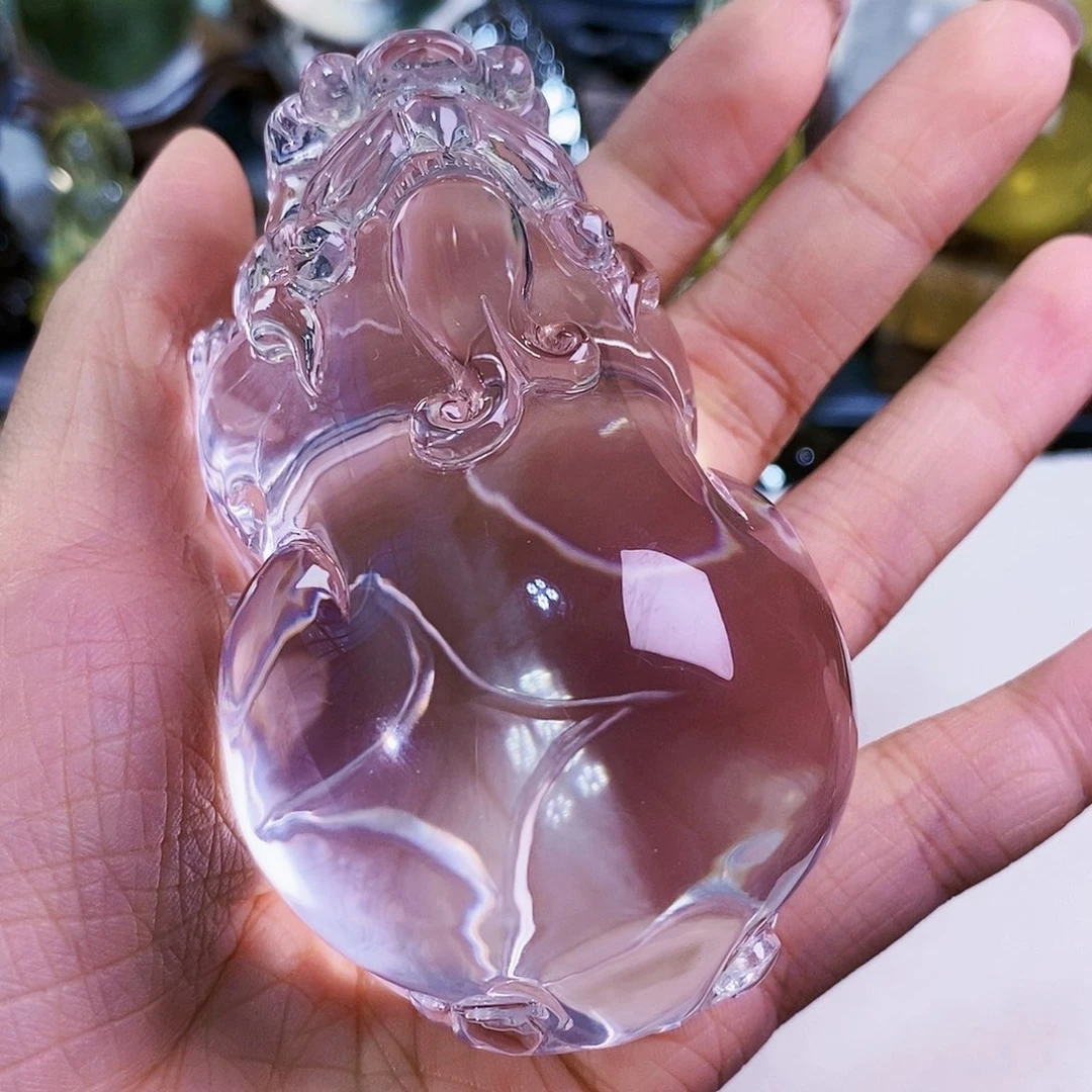 水晶天然水晶把件漂亮未镶嵌9**2