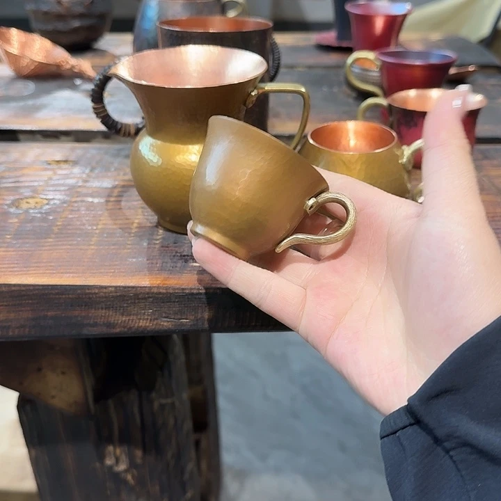 紫铜手工制作摆件