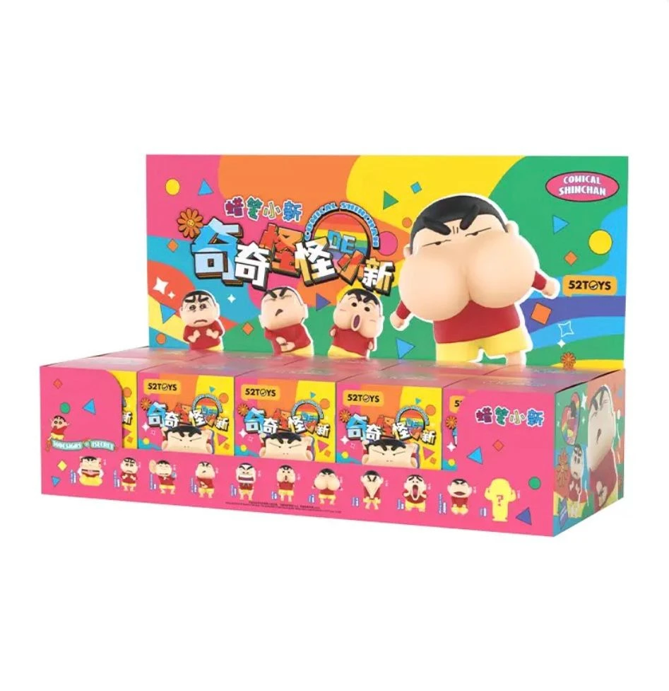 「欧的小新」52TOYS蜡笔小新奇奇怪怪系列可动盲盒手办