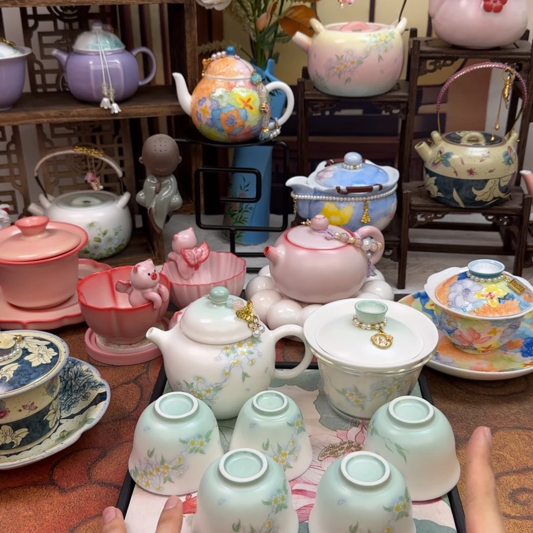 孤品茶具就一件，拼拼手速～