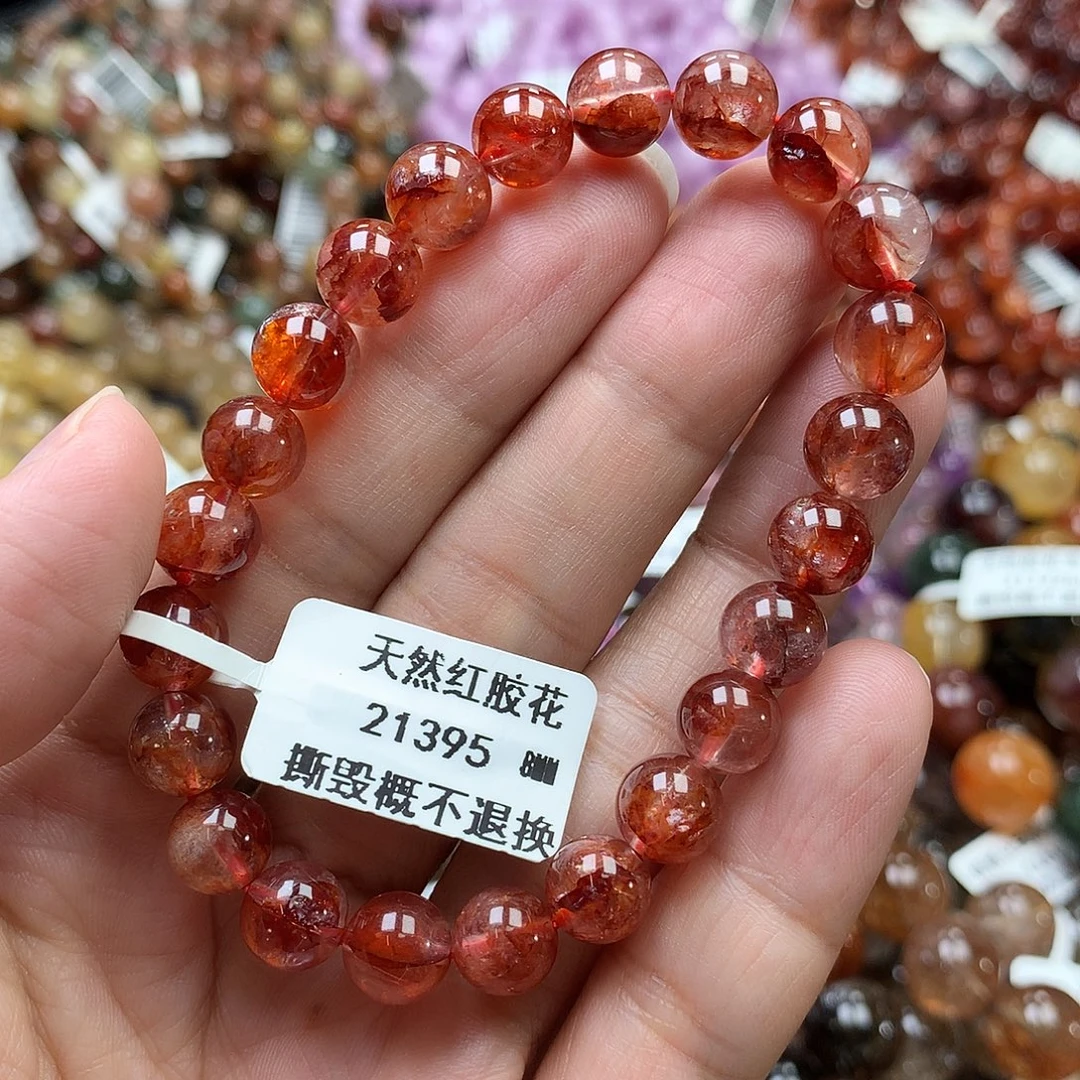 未镶嵌水晶手链，，，