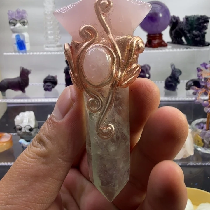 水晶未镶嵌珠宝半成品