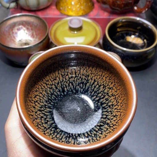 茶盏建盏主人杯茶壶盖碗品茗杯