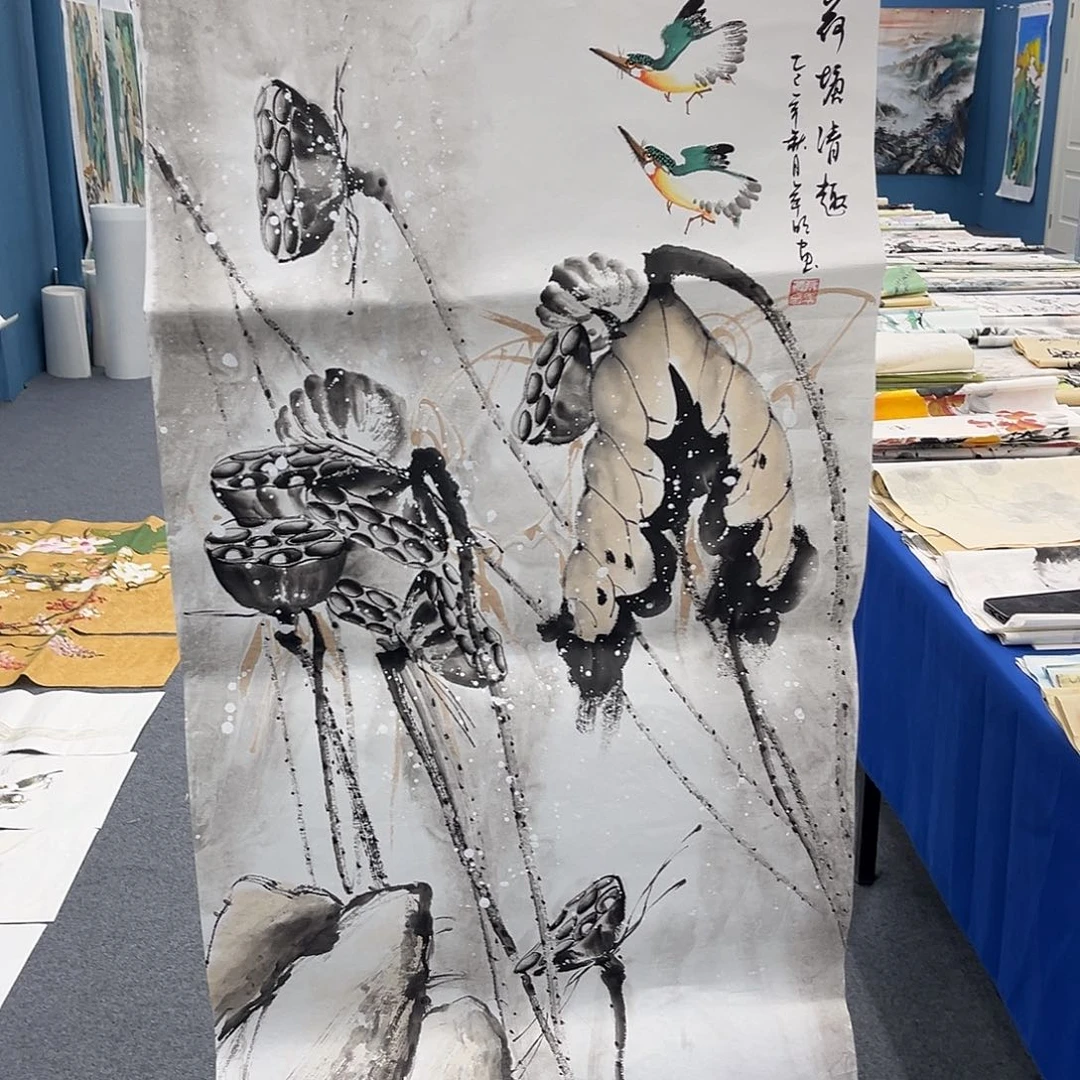 国画纯手绘作品欣赏