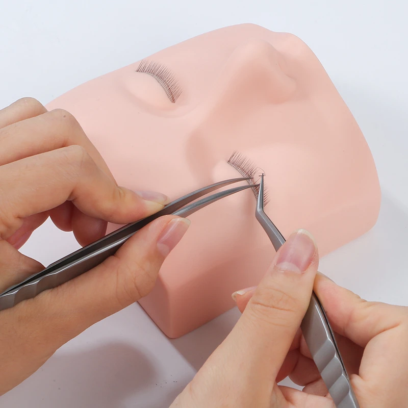 美睫练习头模练习睫毛模特头美睫假人头嫁接睫毛练习头模种睫毛