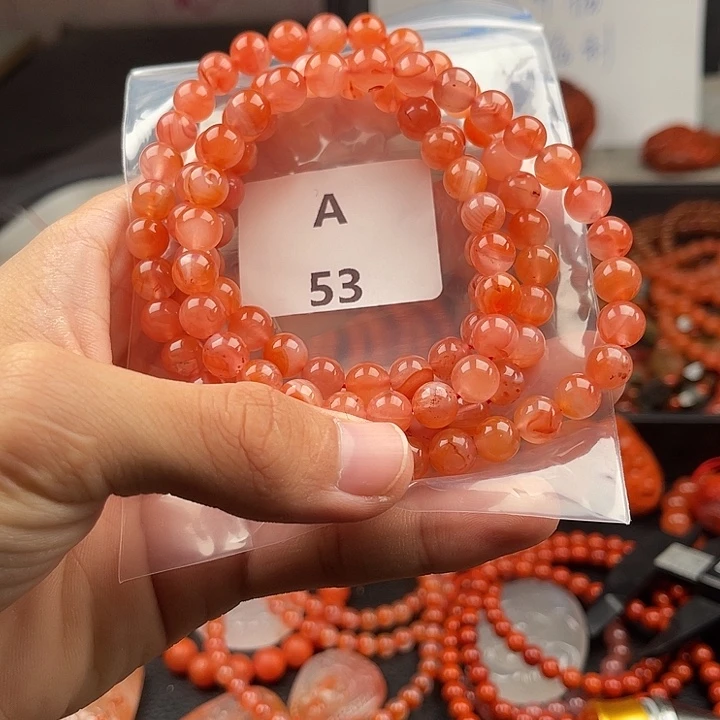 未镶嵌南红玛瑙多样性发货8m m南红玛瑙