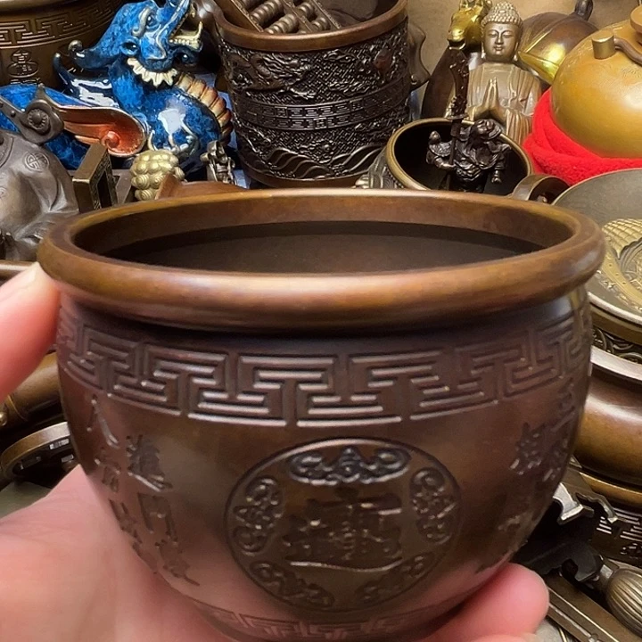 精美铜器批发档口