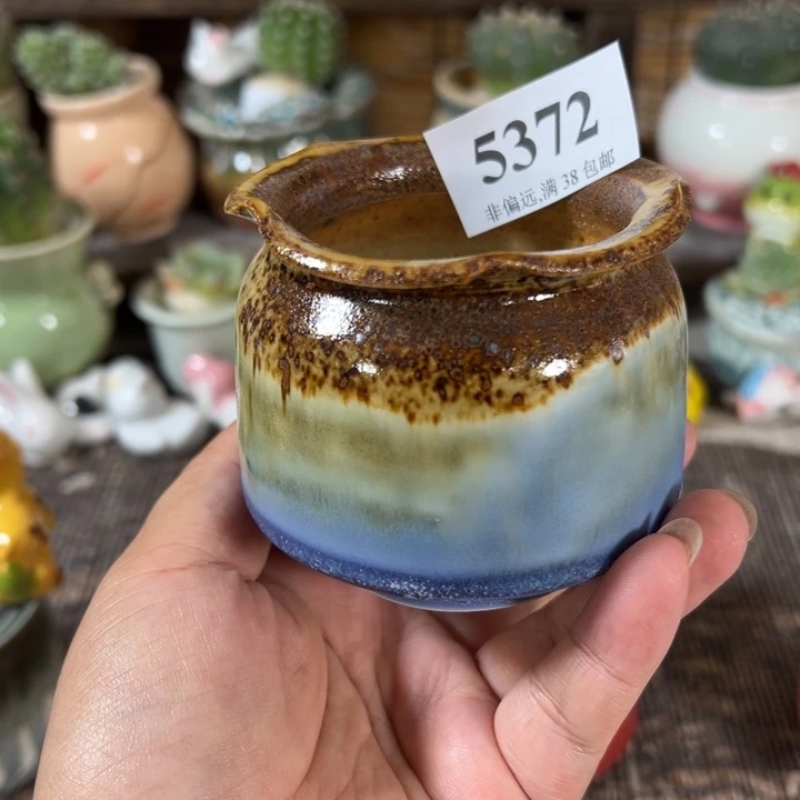 口5 手工花盆满30包邮