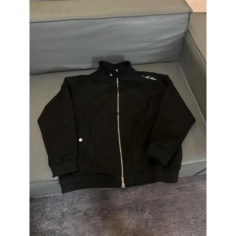 Z204 春秋痞帅外套男ins高街潮牌韩版潮流宽松夹克