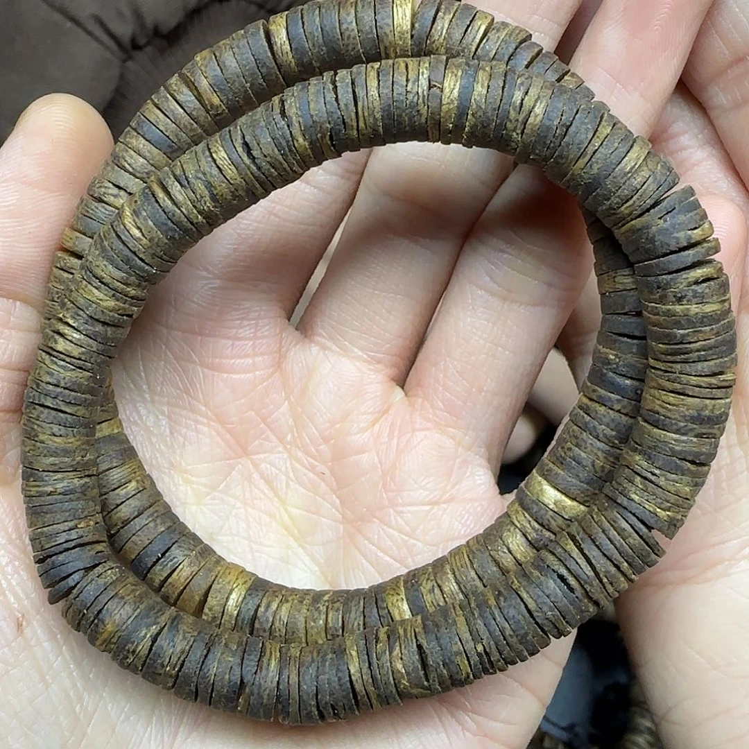 沉香沉香碎屑+沉水浮片片珠单圈7克加多样性发一