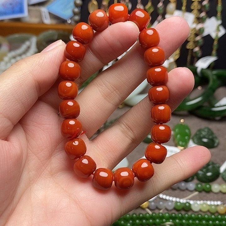 玛瑙/玉髓未镶嵌手链