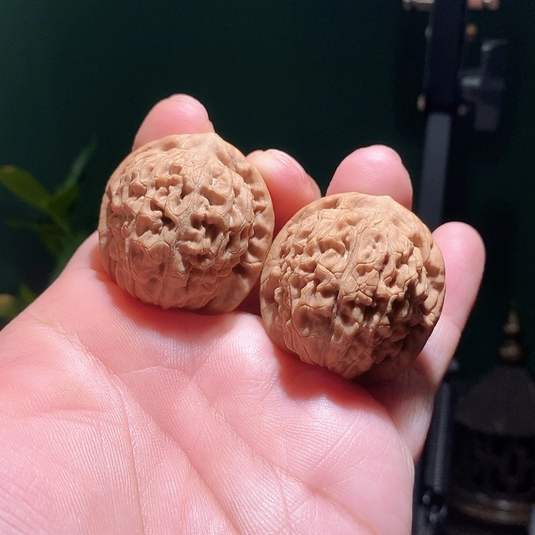 把件文玩核桃36莲花全品