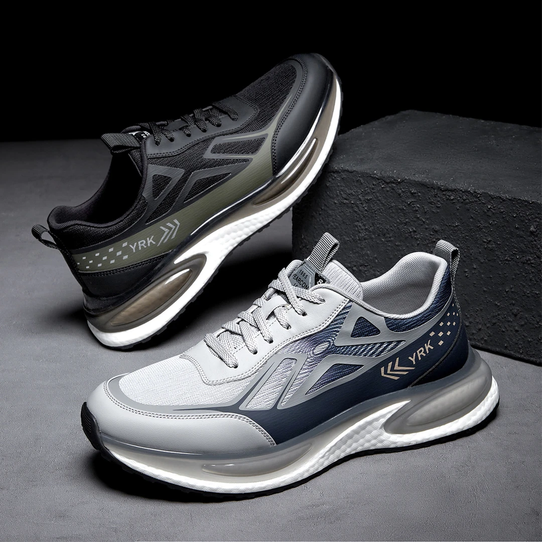 意尔康2025年新款男士休闲男鞋潮鞋运动休闲透气跑步时尚百搭男鞋