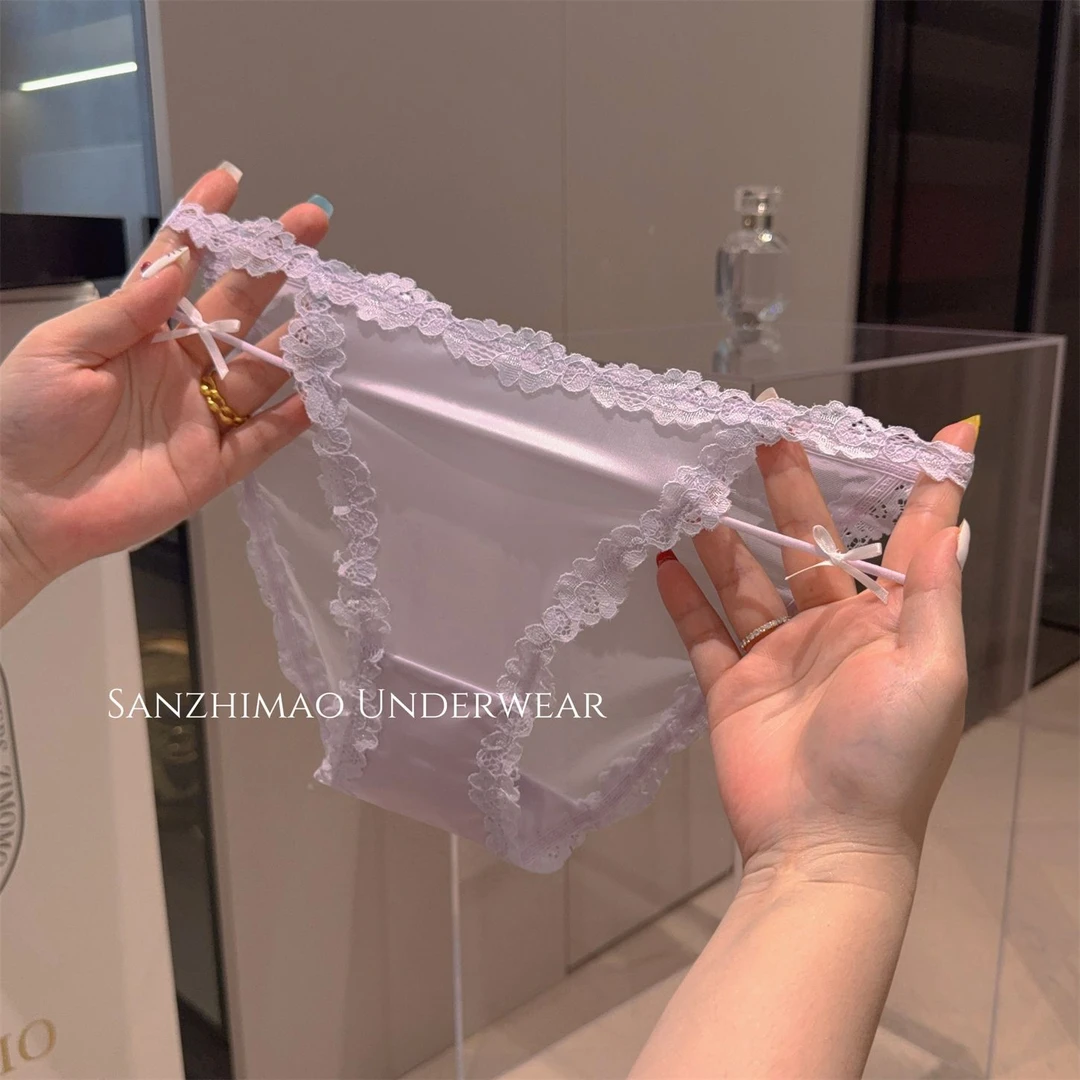 【含赠品】性感女三角内裤防走光醋酸薄款内裤一次性