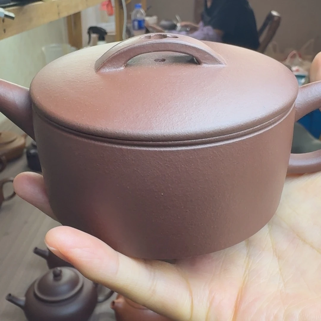 哗***哗紫砂茶壶汉瓦200容量