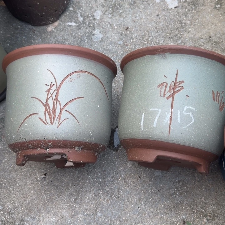 紫砂花盆特价清仓