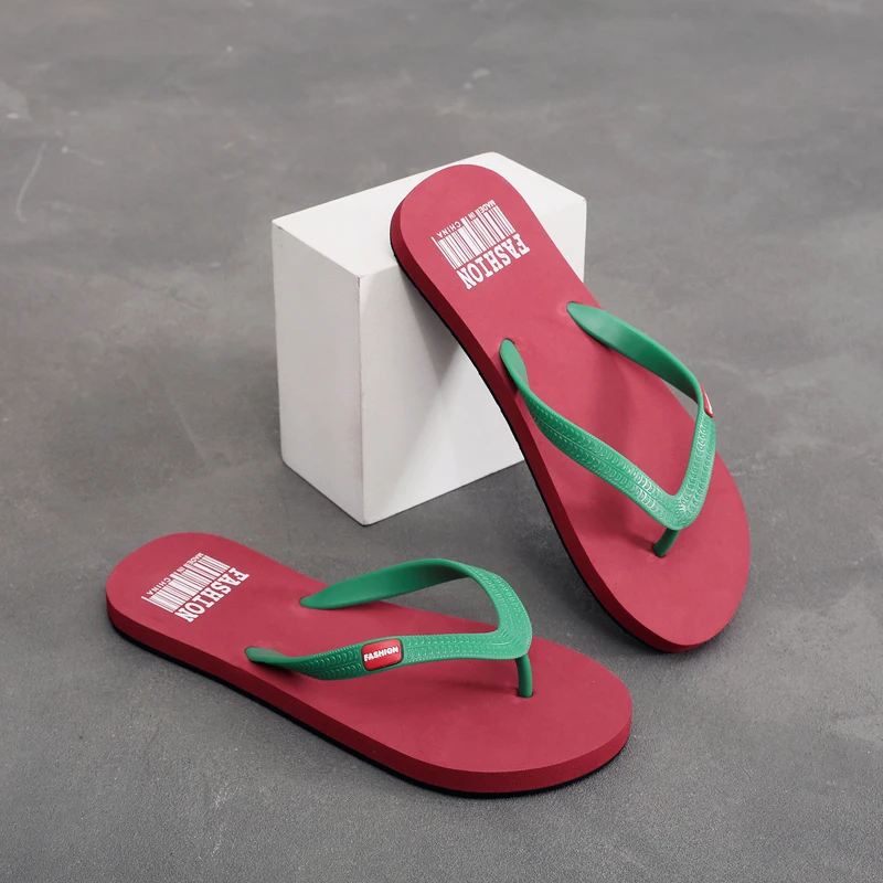 人字拖男外穿防滑夏季新款舒适软底耐磨时尚潮流夹脚沙滩鞋男士