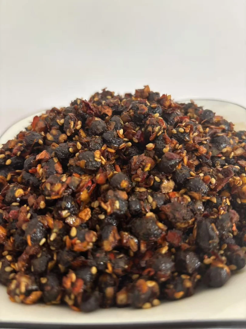 湖南农家老坛芝麻豆豉