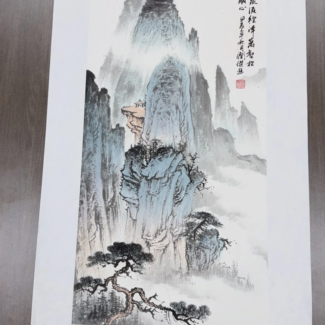 国画花鸟山水国画作品