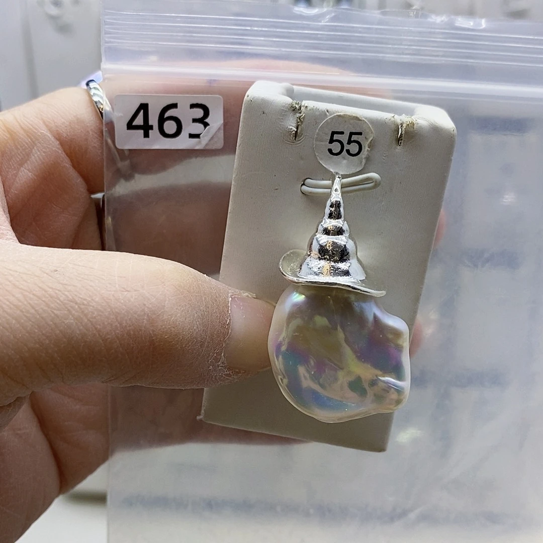 颈饰合金淡水珍珠
