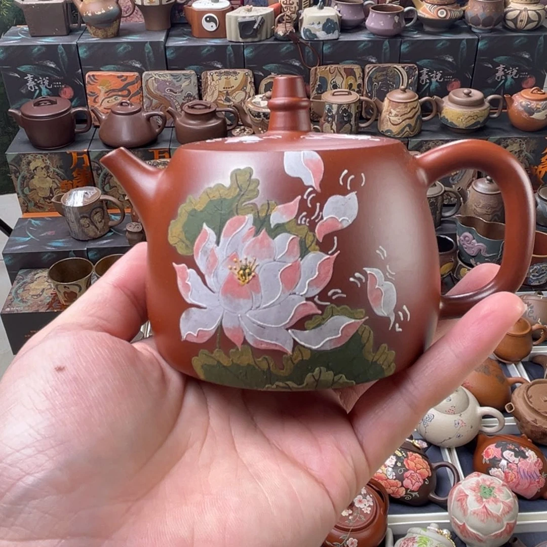 茶壶紫砂250cc特价浮力壶