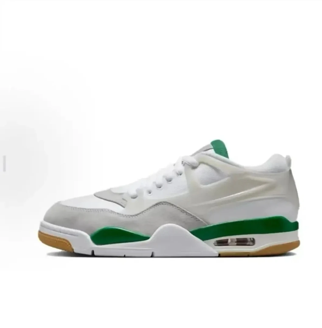 J4RM 联名系列黑色男女复古低帮情侣休闲百搭篮