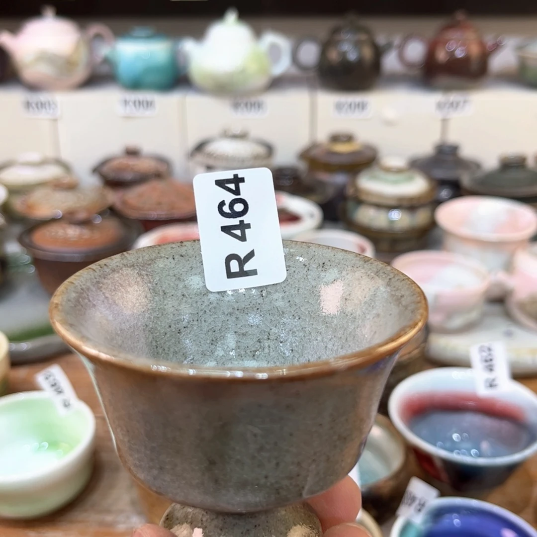 茶杯拼配泥陶瓷艺术品