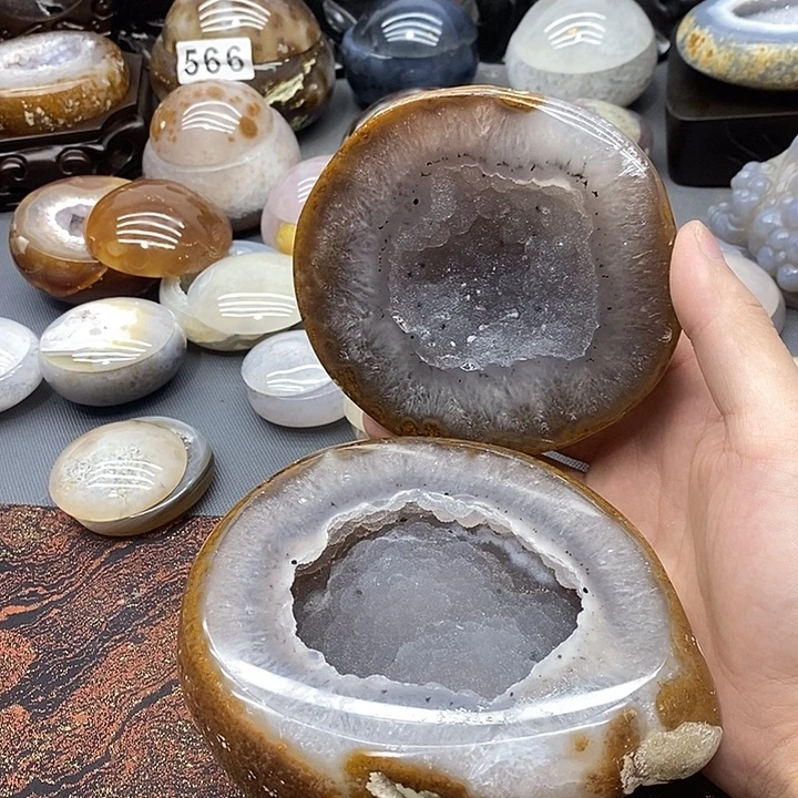 水晶摆件未镶嵌聚宝盆